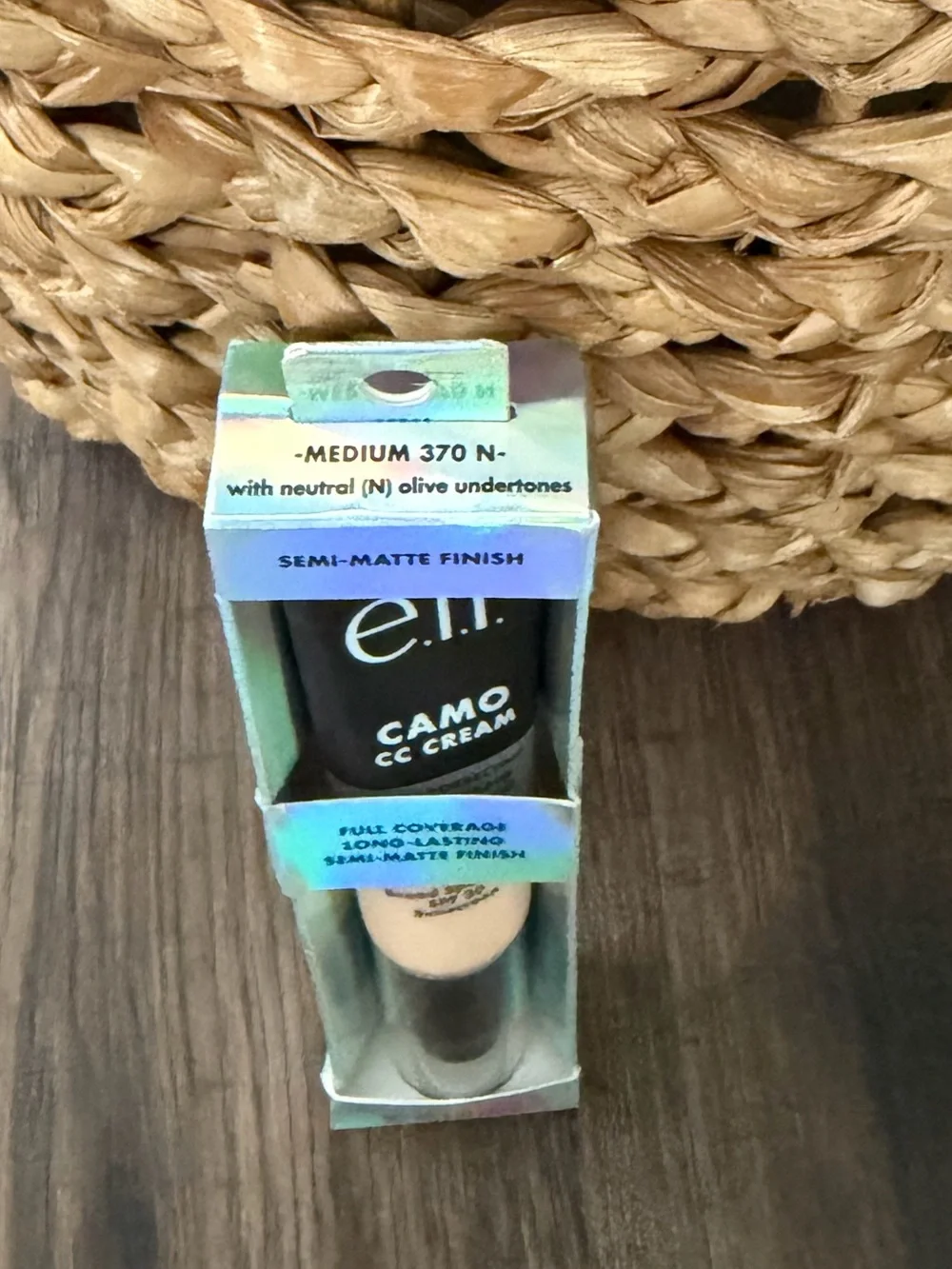 e.l.f. Camo CC Cream 370N - Medium (Natural Finish) semi matte new